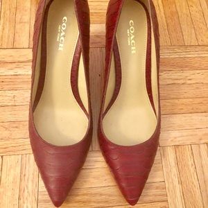 Super Chic Coach Pumps